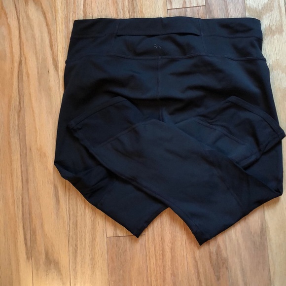 Lightly worn Athleta mesh capris. Medium - Picture 3 of 4